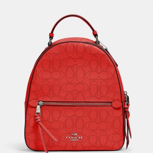 NWT COACH Jordyn Backpack Signature Leather Bag main image 16